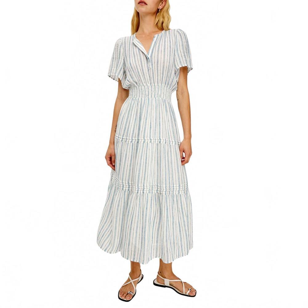 NEW RAILS cannes dress in windward stripe